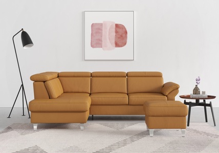 sit&more Ecksofa, inklusive Kopfteilverstellung und Federkern