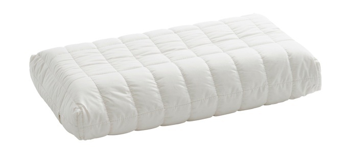 Billerbeck, Billerbeck ORGANIC COSINECK Nackenstützkissen, billerbeck Nackenstützkissen »Organic Cosineck«, Füllung: 100% Naturlatex, 3-teiliger Kern aus Natural Vita Talalay®, Bezug: 100% Baumwolle, Soft-Batist, versteppt mit 100% Baumwolle, aus kontrolliert biologischem Anbau (kbA), GOTS, (1 St.)