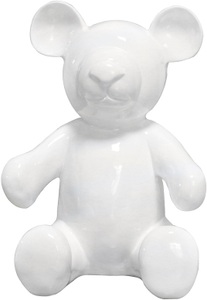 Kayoom, Kayoom Tierfigur »Skulptur Ted 100-IN Weiss«, (1 St.), Kayoom Tierfigur »Skulptur Ted 100 Weiss«