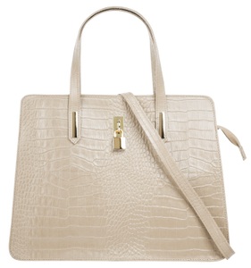 CLUTY, Cluty Henkeltasche, (1 tlg.), echt Leder, Made in Italy, Cluty Henkeltasche, echt Leder, Made in Italy