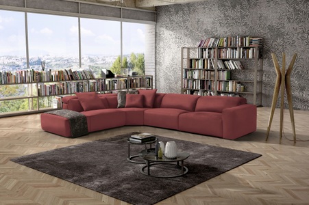 Egoitaliano, Egoitaliano Ecksofa »Beverly«, wahlweise mit elektrischer Relaxfunktion, inklusive Kopfteilverstellung, Egoitaliano Ecksofa »Beverly, extravangantes Designsofa mit erstklassigem Sitzkomfort«, wahlweise mit elektrischer Relaxfunktion, Kopfteilverstellung