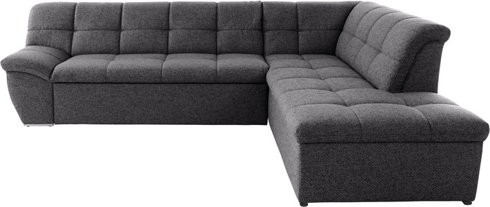 DOMO collection Ecksofa »Lagoa«, wahlweise mit Bettfunktion, frei im Raum stellbar, in grosser Farbvielfalt