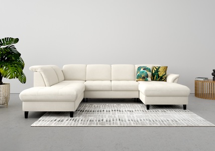 sit&more Wohnlandschaft, wahlweise mit Kopfteilverstellung, Bettfunktion und Stauraum