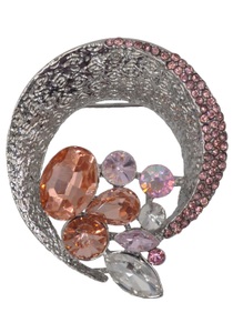 J.Jayz, J.Jayz Brosche »Spring Rose«, Firetti Brosche »Schmuck Geschenk Ansteckschmuck Spring Rose«