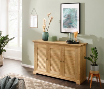 HOME AFFAIRE, Home affaire Kommode »Ayanna«, Aus massiver Kiefer, 