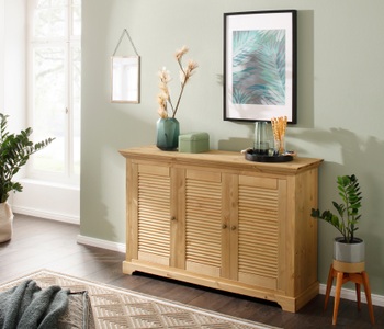 HOME AFFAIRE, Home affaire Kommode »Ayanna«, Aus massiver Kiefer, 