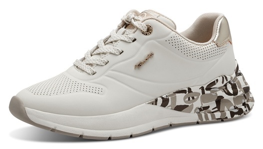 TAMARIS, Tamaris Sneaker, mit trendigen Metallic-Details, 