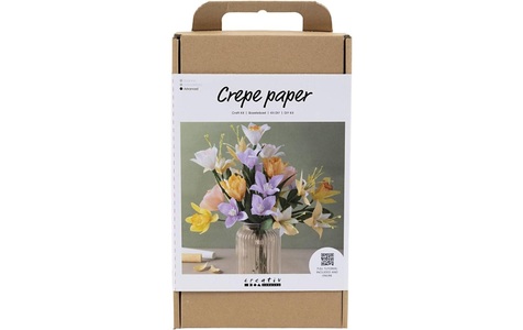 Creativ Company, Creativ Company Bastelset Krepppapier Oster-, Frühlingsstrauss, Creativ Company Bastelset Krepppapier Oster-, Frühlingsstrauss