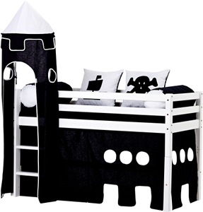 Hoppekids, Hoppekids Hochbett »Pirat«, (3-tlg.), 