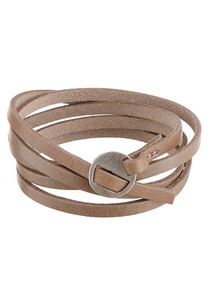 J. JAYZ, J.Jayz Lederarmband »zum Wickeln, mit trendiger Metallschließe«, Firetti Lederarmband »Schmuck Geschenk, Wickelarmband, Anlass Geburtstag Weihnachten«