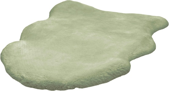 Arte Espina Fellteppich »Rabbit 200«, fellförmig, Kunstfell, Kannichenfell Haptik, weich, Wohnzimmer alle Räume,Hochflor