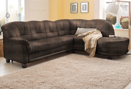 HOME AFFAIRE, Home affaire Ecksofa »Camelita«, wahlweise mit Bettfunktion, 