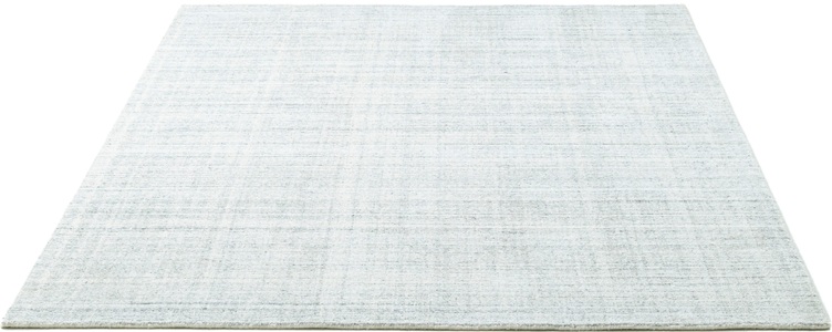 Sansibar Teppich »Tinnum Uni meliert«, rechteckig, meliert, 60% Wolle, handgearbeitet in aufwendiger Handloom-Technik