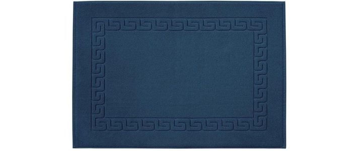 FISCHBACHER, FISCHBACHER - Badematte DREAMFLOR - dunkelblau - Baumwolle - 50cm/72cm, weseta switzerland Badematte »Dreamflor«