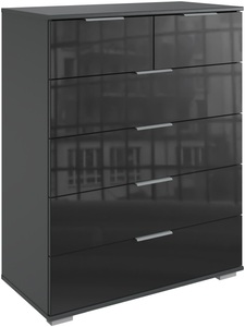 Wimex, Wimex Schubkastenkommode »Easy«, mit Glas- oder Spiegelfront, Wimex Schubkastenkommode »Easy«, mit Glas- oder Spiegelfront