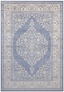White Label, White Label - Teppich Keshan Royal - 160 x 230 cm, Home affaire Teppich »Mace«, rechteckig, 6 mm Höhe, Samt, Orientalisches Design, Gekettelt