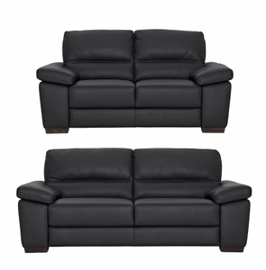 CALIA ITALIA, CALIA ITALIA Polstergarnitur »Gaia«, (Set, 2 tlg.), Ledersofa Garnitur bestehend aus 2-Sitzer und 3-Sitzer, 