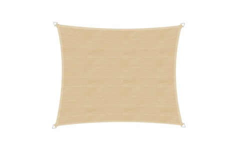 Windhager, Windhager Sonnensegel Capri - Rechteck - Champagne -, Windhager Sonnensegel »Rechteck 3x4m, Champagn 225gm/2«