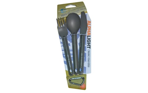 Sea to Summit, Sea to Summit Alpha Light Set Besteck (Grau), sea to summit Besteck-Set »Delta Alpha Light«