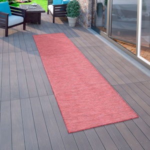 PACO HOME, Paco Home Läufer »Sonset«, rechteckig, 5 mm Höhe, Teppich-Läufer, Flachgewebe, In- und Outddor geeignet, ideal in Diele & Flur, 