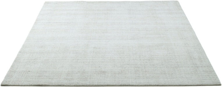 Sansibar Teppich »Tinnum Uni meliert«, rechteckig, meliert, 60% Wolle, handgearbeitet in aufwendiger Handloom-Technik