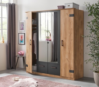 INOSIGN, INOSIGN Drehtürenschrank »Glasgow«, Wimex Drehtürenschrank »Glasgow«