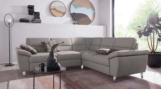 SIT&MORE, sit&more Ecksofa, sit&more Ecksofa »Sorano L-Form«, wahlweise mit Bett- und Relaxfunktion, inkl. Bettkasten