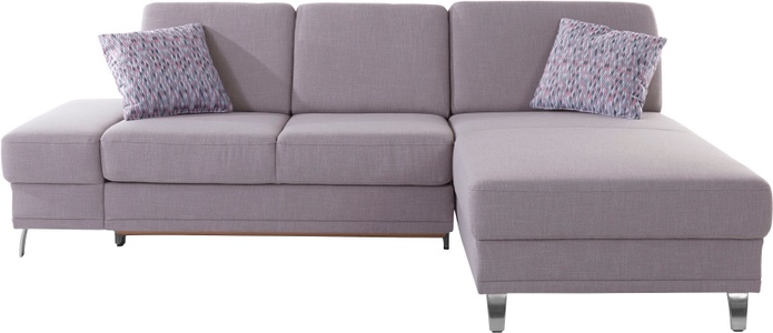 sit&more Ecksofa »Clio V«, wahlweise mit Bettfunktion oder Vorziehsitz und Bettkasten, Inklusive Federkern