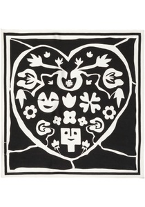 Marc O'Polo, Marc O'Polo Modetuch, im cleanen Allover-Bandana-Print, Marc O'Polo Modetuch, im cleanen Allover-Bandana-Print