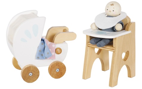Le Toy Van, Baby Set, Le Toy Van Puppenmöbel »Baby Set«