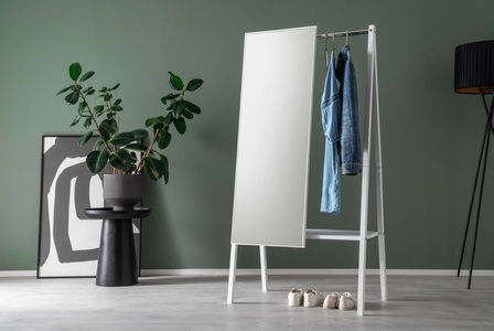 HOME AFFAIRE, Home affaire Garderobenständer »Izano«, Kleiderständer, Garderobe mit Spiegel und Ablageflächen, Massivholz, Home affaire Garderobenständer »Progress«, FSC Zertifiziertes Garderobenständer aus Fichte Massivholz, Weiss