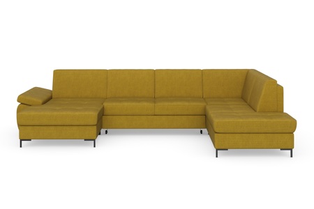 DOMO collection Wohnlandschaft »Capelo«, mit Armteilverstellung, wahlweise mit Bettfunktion, inklusive Federkern