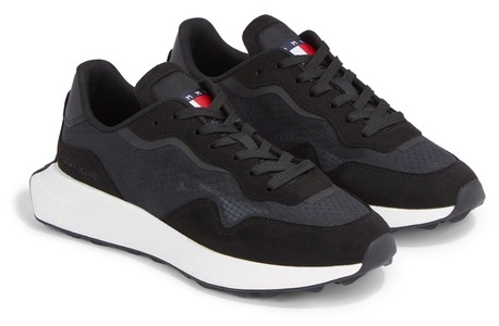 TOMMY JEANS, Tommy Jeans Keilsneaker »TJW TRANSLUCENT RUNNER«, mit Logoschriftzug, 