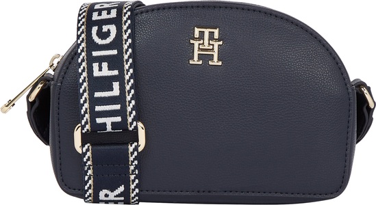 Tommy Hilfiger, Tommy Hilfiger Mini Bag »TOMMY LIFE HALF MOON CAMERA BAG«, mit TH-Schriftzug, 