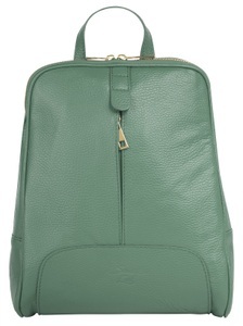 SAMANTHA LOOK, Samantha Look Cityrucksack, echt Leder, Made in Italy, Samantha Look Cityrucksack, echt Leder, Made in Italy