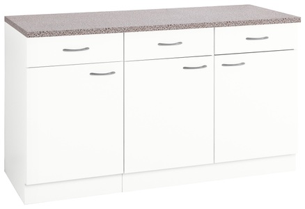wiho Küchen, wiho Küchen Unterschrank »Kiel«, 150 cm breit, wiho Küchen Unterschrank »Kiel«, 150 cm breit