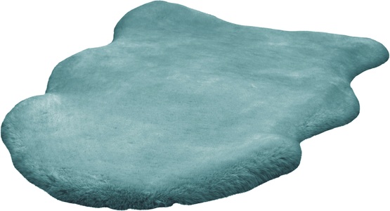 Arte Espina Fellteppich »Rabbit 200«, fellförmig, Kunstfell, Kannichenfell Haptik, weich, Wohnzimmer alle Räume,Hochflor
