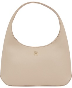 Tommy Hilfiger, Tommy Hilfiger Schultertasche »HILFIGER STAPLE SHOULDER BAG«, mit TH-Monogramm vorne, 
