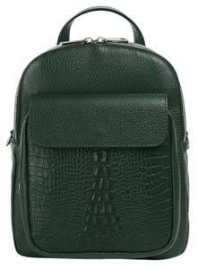 CLUTY, Cluty Cityrucksack, echt Leder, Made in Italy, Cluty Cityrucksack, echt Leder, Made in Italy