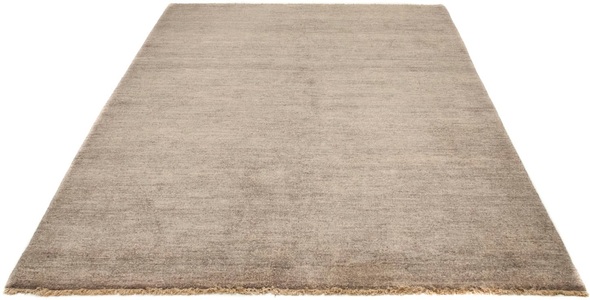 MorgenLand, morgenland Wollteppich »Gabbeh Teppich handgeknüpft lila«, rechteckig, 18 mm Höhe, handgeknüpft, morgenland Wollteppich »Gabbeh Teppich handgeknüpft lila«, rechteckig, 18 mm Höhe, handgeknüpft