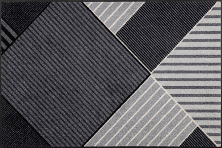 wash+dry by Kleen-Tex, wash+dry by Kleen-Tex Teppich »Straight in Blocks«, rechteckig, wash+dry by Kleen-Tex Teppich »Straight in Blocks«, rechteckig, 7 mm Höhe