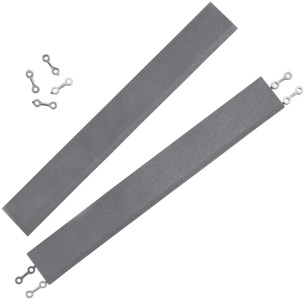 andiamo, Andiamo Klickfliesen-Kantenleiste »Terra Sol«, (Set, 2 St.), dunkelgrau, Andiamo Klickfliesen-Kantenleiste »Terra Sol«, idealer Fliesen-Abschluss