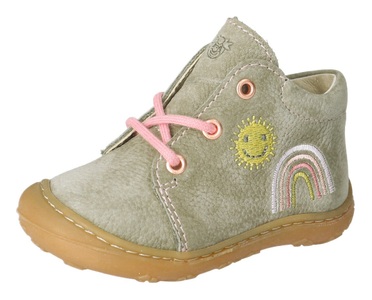 PEPINO by RICOSTA, PEPINO by RICOSTA Lauflernschuh »MECKI WMS: Mittel«, mit Lederinnenausstattung, PEPINO by RICOSTA Lauflernschuh »MECKI WMS: mittel«, Babyschuh, Schnürschuh, Sneaker mit Lederinnenausstattung