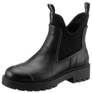 CALVIN KLEIN JEANS, Calvin Klein Jeans Damen Chelsea Gummistiefel Schwarz, 