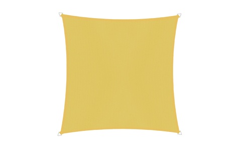 Windhager, Windhager Sonnensegel »Sonnensegel Dreieck 5m, gelb«, Windhager Sonnensegel »Sonnensegel Dreieck 5m, gelb«