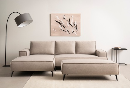 HOME AFFAIRE, andas Sitzgruppe »TVINNU, Polsterecke L-Form, Schlaffunktion, mit Hocker« Set, 2 Stk. tlg. Set, stellbar zum Schlafsofa (Krokodilverbinder), Home affaire Sitzgruppe »TVINNU, Polsterecke L-Form, Schlaffunktion, mit Hocker« Set, 2 Stk. tlg. Set, stellbar zum Schlafsofa (Krokodilverbinder)