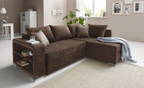 COLLECTION AB, COLLECTION AB Ecksofa, inklusive Bettfunktion und Bettkasten, COLLECTION AB Ecksofa »John L-Form«, inklusive Bettfunktion und Bettkasten