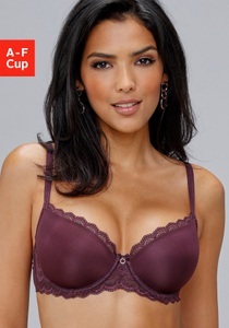 LASCANA Schalen-BH »Evita«, mit feiner Spitzenborte, Dessous
