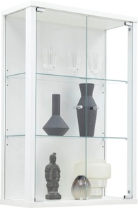 undefined, Vitrine »OPTIMA«, fif möbel Vitrine »OPTIMA«, Hängevitrine/Glasvitrine 2x Glastür,perfekt für Sammler,Sammlervitrine