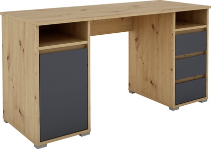 byLIVING, byLIVING Schreibtisch »Lobo«, Breite 138 cm, byLIVING Schreibtisch »Lobo«, Breite 138 cm